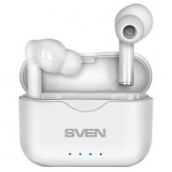SVEN E-701BT, white TWS Wireless In-ear stereo earbuds with microphone